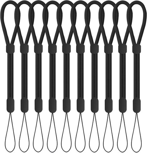 FrgKbTm Hand Wrist Strap Lanyard, 8 Pcs Adjustable Nylon Wrist Strap Lanyard, Colorful Hand Wrist Straps for Mobile Phone, Camara, Keys, USB Flash Drive, Wallet, ID Name Tag Badge, Mp3, Mp4, GoPro in Saudi Arabia