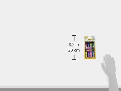 Post-it Flags Value Pack, 35/Dispenser, 8 Dispensers/Pack, .47 in Wide, Assorted Colors in Saudi Arabia