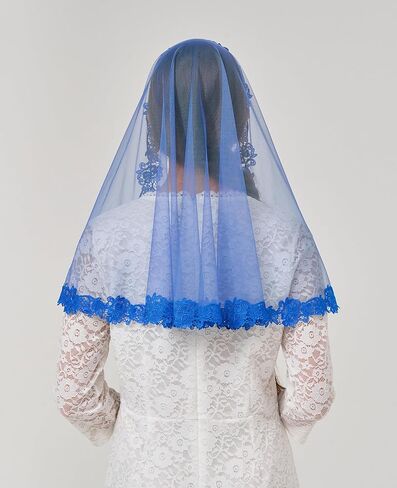 yhddyg الحجاب الكاثوليكي للنساء mantilla الحجاب الحجاب الدانتيل الدانتيل tulle الحجاب الحجاب للنساء مصلى الحجاب s122 in Kuwait