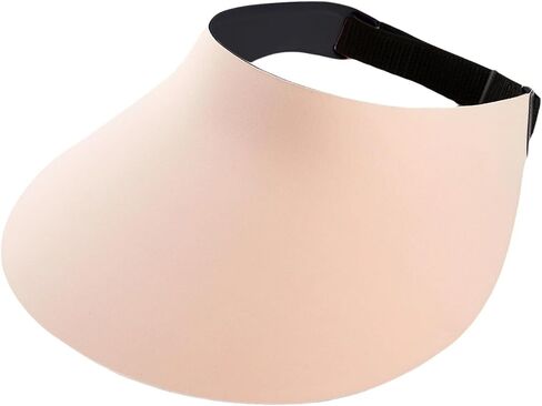 Women's Sun Visor Hat Wide Brim Sport Visor Adjustable Tennis Golf Visor Summer Ponytail Beach Sun Cap UPF50+ in Saudi Arabia