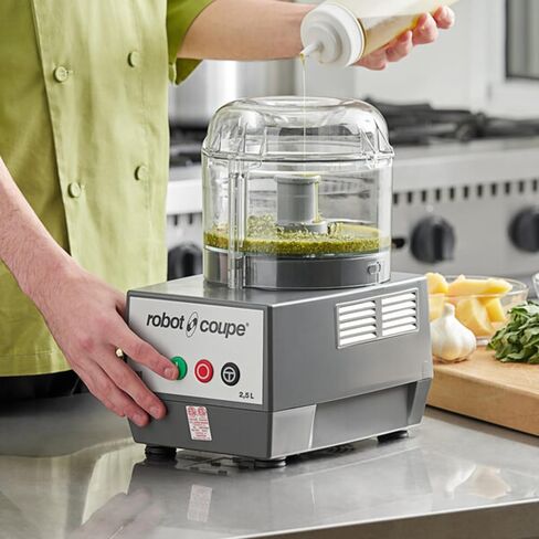 Robot Coupe R101B CLR Combination Food Processor, 2.5 Quart Clear Batch Bowl, Polycarbonate, Clear, 120v in Saudi Arabia