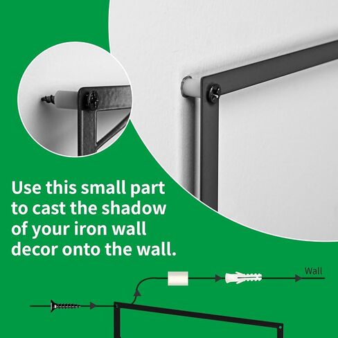 LONGKING 4 Pack Metal Wall Art, Mountain Iron Wall Sculpture, Art Wall Décor for Office, Dining Room, Living Room, Bedroom (Black, 17 x 12 in) in Kuwait