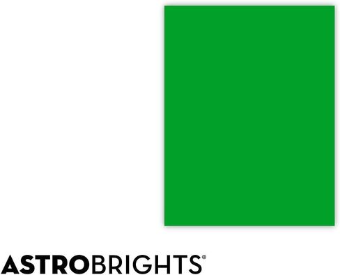 ورق Neenah Wausau 22531 Astrobrights الملون ، 21.5 سم × 27.9 سم، 29 كجم / 89 جرامًا ، أصفر شمسي، 500 ورقة in Kuwait