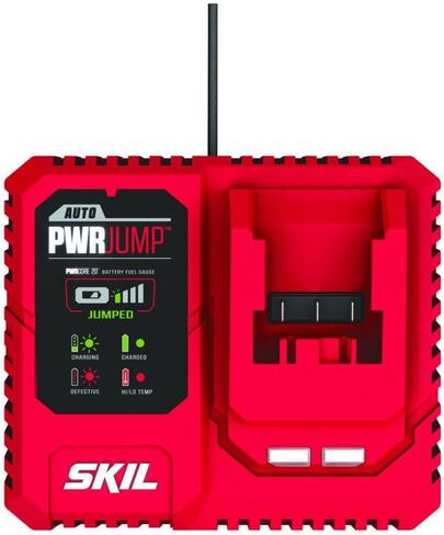 مجموعة أدوات SKIL PWRCore 20 بدون فرش 20 فولت مكونة من 6 أدوات، تتضمن بطارية ليثيوم 2.0 أمبير في الساعة، وبطارية ليثيوم 4.0 أمبير في الساعة وشاحن PWRJump - CB7443-21 in Saudi Arabia