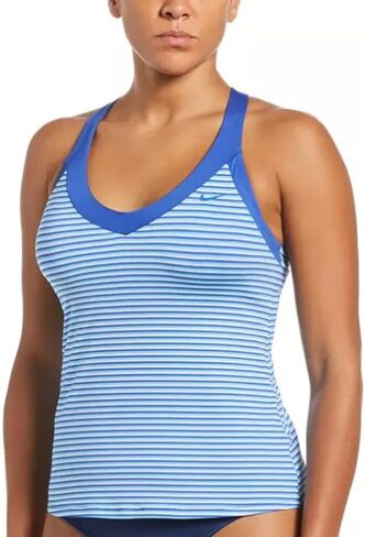 Nike V Neck Tankini 2 Piece Swimsuit Bathing Suit Bikini Bottoms in Saudi Arabia