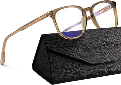 ANYLUV Blue Light Glasses for Woman Men, Womens Blue Light Blocking Glasses Computer Glasses Anti Eyestrain & UV400 in Kuwait