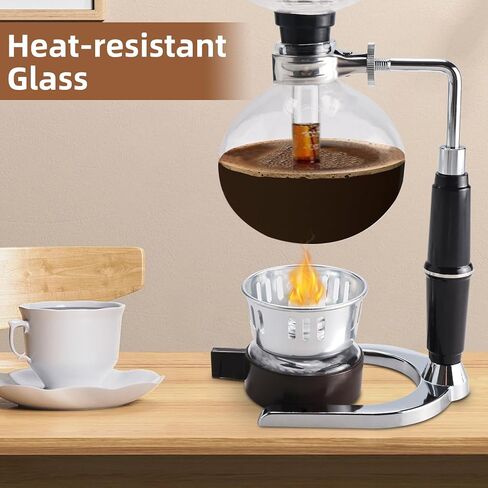 Boeng 5-Cup Coffee Syphon Tabletop Siphon (Syphon) Coffee Maker in Saudi Arabia