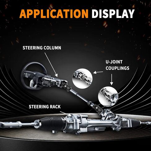 3/4" Round X1" DD Chrome Steering Universal Joint Single U Joint Shaft,Total Length: 83mm (3-1/4") in Saudi Arabia