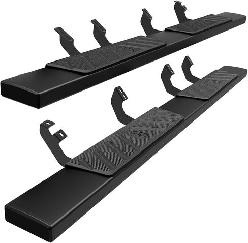 Tyger Auto 6" Riser Running Boards Compatible with 2024-2025 Toyota Tacoma (Fits Hybrid) | Double Cab | TG-RS6T62598 | Side Step Rails Nerf Bars in Kuwait