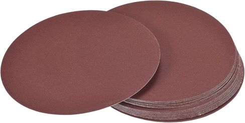 6 PSA Sanding Discs 80 Grit Self Stick Aluminum Oxide Sandpaper for Random Orbital Sander Wood Metal Dry Polishing 20pcs in Saudi Arabia