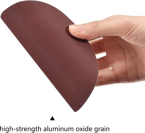 6 PSA Sanding Discs 80 Grit Self Stick Aluminum Oxide Sandpaper for Random Orbital Sander Wood Metal Dry Polishing 20pcs in Saudi Arabia