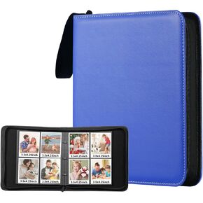 Large Polaroid Photo Album Book with 240 Pocket 3.5x4.25 Inch Pictures Fits for Polaroid i-Type, 600, and SX-70 Instant Photos and Fujifilm Instax Wide Square Picture（Black）