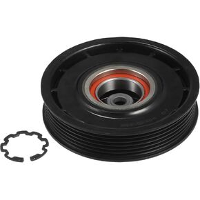 X AUTOHAUX 1 Set AC Compressor Clutch Replacement Fit for Toyota Corolla 2011-2013 Black