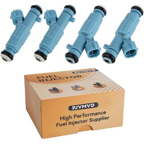 35310-2G300 OE Performance 2.4L Fuel Injectors,Compatible with/Hyundai 2.4 Sonata Tucson Santa Fe 2008-2013,Compatible with/Kia Optima Sorento 2009-2010 |4 Holes| |Set of 4|