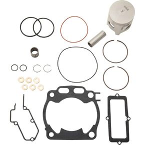 Yamaha OEM COMMENT TOP END REBUILD KIT RED (A) متوافق مع Yamaha YZ250 2005-2025/YZ250 50th الذكرى 2024/YZ250 Monster Energy 2023 ، 2025/yz250x 2016-2025