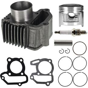 طقم إصلاح حشية المكبس الأسطوانة 80cc 55x-11610-00-00 استبدال Yamaha YFM80 80 Moto 4