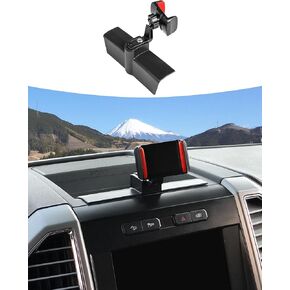 for F150 Car Phone Holder for 2015-2020 Ford F150,Dashboard Cellphone Holder Mount,Rod 360 Degree Car Mount Phone for iPhone & Android Smartphones Interior Accessories(Black)