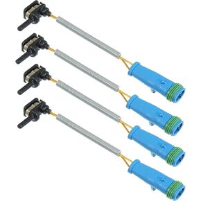 Unifizz 4pcs Front Brake Pad Wear Indicators Rear Disc Brake Pad Wear Sensor for Mercedes-Benz C43 AMG 2017 2319050014