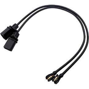 HiSport Front Brake Pad Wear Sensor - Compatible with Audi A4 A5 A6 A8 Quattro Q5 Q7 Q8 S4 S5 S6 - Replace 4M0615121R 4M0615121AB