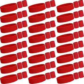 Neon Sweatbands Set Include Athletic Headband Tennis Gymnastics Wristbands International Countries Sports Games Competitions for Men Women Party Supplies