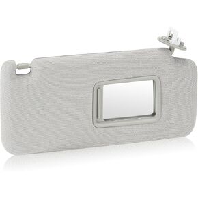 Gray Passenger Side Side Sun Visor بديل متوافق مع 2010-2023 Toyota 4Runner استبدال 74310-35B00-E1