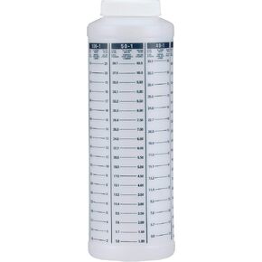 Attwood 11873-1 Wide-Mouth Marine Fuel/Oil Mixing Bottle 1-Quart