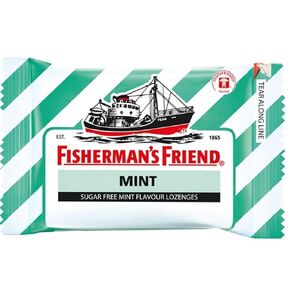 Fisherman Friend Lozenges Mint Sugar-free with Sweeteners 25g (Pack of 5)