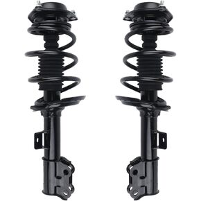 AutoRound Front Complete Strut & Coil Spring Assembly متوافقة مع Hyundai Elantra 2011 2012 2013 2014 2015 2016 172709 172708