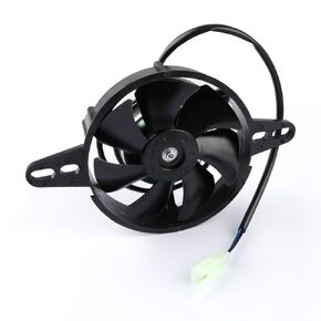 4 Inch 12V DC Electric Radiator Cooling Fan Motorcycle Oil Water Cooler Replacement for 150cc 200cc 250cc 300cc Quad ATV UTV 4 Wheeler Dirt Pit Bike Buggy Go Kart