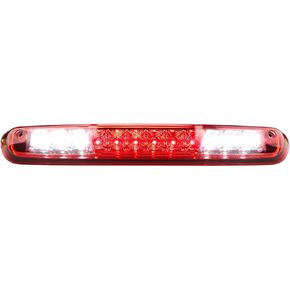 Tresound 3rd Third Brake Light for 2007-2013 Chevy Silverado/GMC Sierra 1500 2500HD 3500HD LED Cargo Light Center High Mount Lamp (Red)