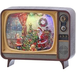 Regency International 8.5 "LED/BTY/TIMER/USB Santa Scene TV Globe