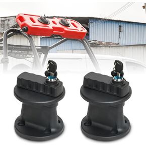 Gas Can Mount Locks with Keys Fit for 30L/8 Gallon Gas Tank Cans, 2PCS