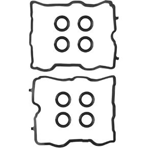 Engine Valve Cover Gasket Set Compatible with Subaru Vehicle Crosstrek Impreza XV Crosstrek 2.0L, Forester Legacy Outback 2.5L H4 2011-2019 Replaces# VS 50830 R, VS50830R, 13270AA190, VS50725