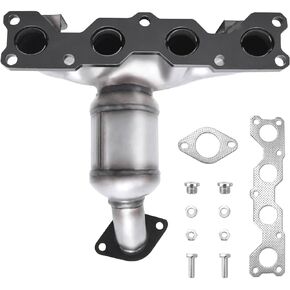 Front Catalytic Converter Compatible with 2011 2012 2013 Kia Sorento 2.4L, 2010-2012 Hyundai Santa Fe 2.4L, Direct-fit(EPA Compliant)