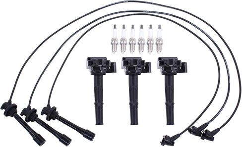 MOTOKU Ignition Coil and Spark Plug Wires for Toyota 4Runner Tacoma Tundra T100 3.4 in Saudi Arabia