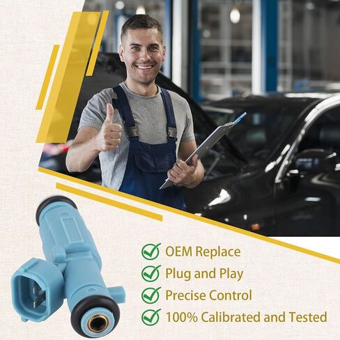 35310-2G300 OE Performance 2.4L Fuel Injectors,Compatible with/Hyundai 2.4 Sonata Tucson Santa Fe 2008-2013,Compatible with/Kia Optima Sorento 2009-2010 |4 Holes| |Set of 4| in Saudi Arabia