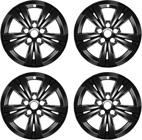 Wheel Skins Compatible with Chevrolet Equinox 2010-2017; 17 inch Wheel Covers; 4 Pcs (Chrome) in Saudi Arabia