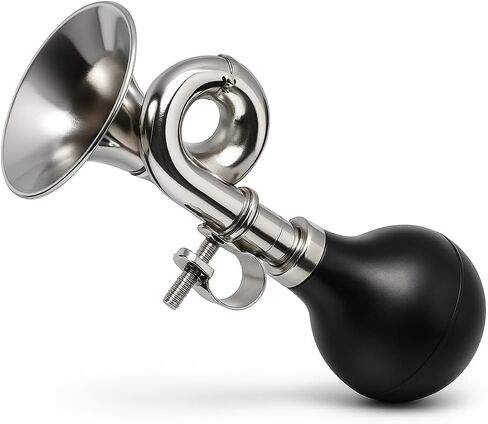 EZYoutdoor Aluminum Alloy Bike Horn Bicycle Horns,Metal Bicycle Horns for Kids,Cycling Air Horn,Retro Bike Horns for Kids Bikes in Saudi Arabia