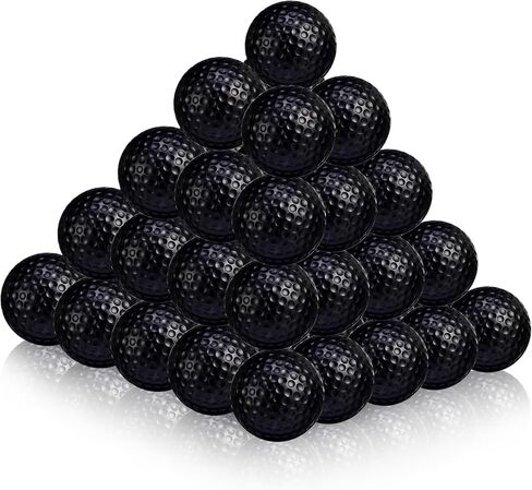 50 Pack Foam Golf Practice Balls Realistic Feel Flight Training Balls for Indoor or Outdoor Backyard, Golf Balls Colored That Come in 5 Colors, Yellow, Orange, Red, Green, Blue in Saudi Arabia