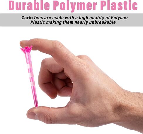 Zario Golf Tees, Golf Tees 3 1/4, Golf Tees 1 1/2 inch, Golf Tee, Plastic Golf Tees, 40/10 Count in Saudi Arabia