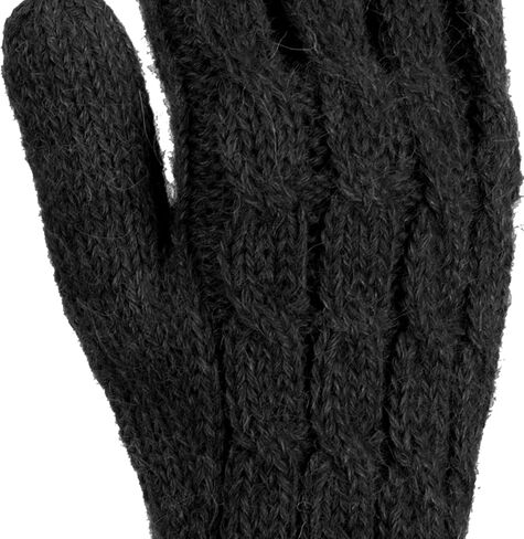 NOVICA Artisan Handmade Wool100% Alpaca Gloves Cable Knit in Light Mauve from Peru in Kuwait