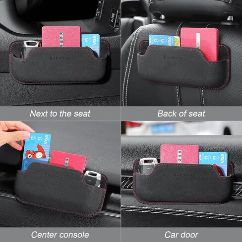 مقعد السيارة الجيب منظم حقيبة تخزين مصغرة لبطولة باب تلقائي وحدة تحكم شمسية. in Kuwait