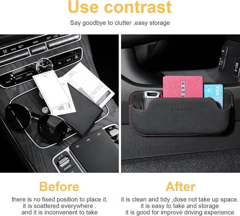 مقعد السيارة الجيب منظم حقيبة تخزين مصغرة لبطولة باب تلقائي وحدة تحكم شمسية. in Kuwait