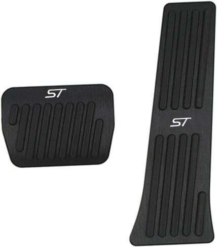 for Ford Explorer 2024 2023 2022 2021 2020 Aluminum Performance Pedals Set Non-Slip Accelerator and Brake Pedals Cover No Drill Brake Gas Accelerator Accessories 2Pcs(ST) in Kuwait