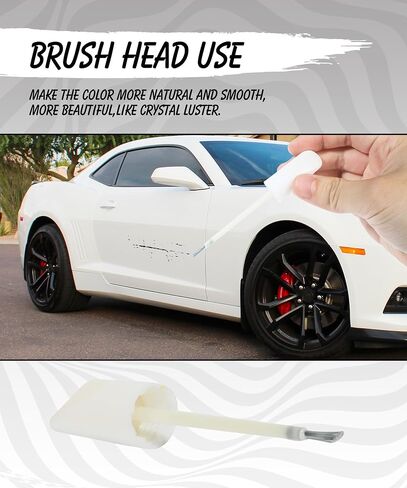 Zlirfy Car Scratch Repair,Car Paint Scratch Repair,Car Accessories Car Scratch Repair Pen,Touch Up Paint for Cars, Easy Repair Auto Paint Scratch Repair,Car Scratch Remover for Deep Scratches (Pearl White) in Saudi Arabia