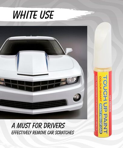 Zlirfy Car Scratch Repair,Car Paint Scratch Repair,Car Accessories Car Scratch Repair Pen,Touch Up Paint for Cars, Easy Repair Auto Paint Scratch Repair,Car Scratch Remover for Deep Scratches (Pearl White) in Saudi Arabia