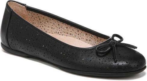 SOUL Naturalizer Womens Magical Arch Support Eyelet Cutout Bow Ballet Flat ,English Tea Brown Microfiber,9M in Kuwait