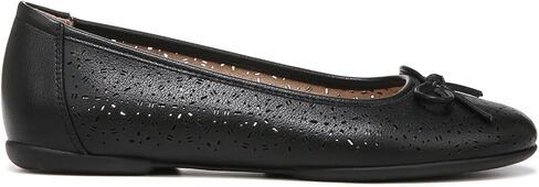 SOUL Naturalizer Womens Magical Arch Support Eyelet Cutout Bow Ballet Flat ,English Tea Brown Microfiber,9M in Kuwait