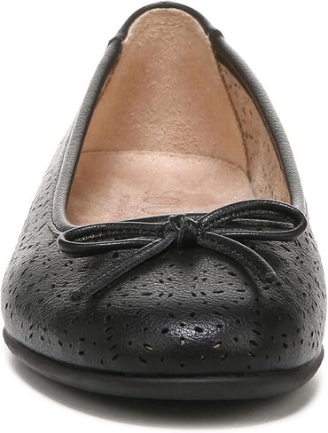 SOUL Naturalizer Womens Magical Arch Support Eyelet Cutout Bow Ballet Flat ,English Tea Brown Microfiber,9M in Kuwait