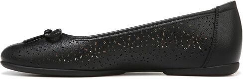 SOUL Naturalizer Womens Magical Arch Support Eyelet Cutout Bow Ballet Flat ,English Tea Brown Microfiber,9M in Kuwait